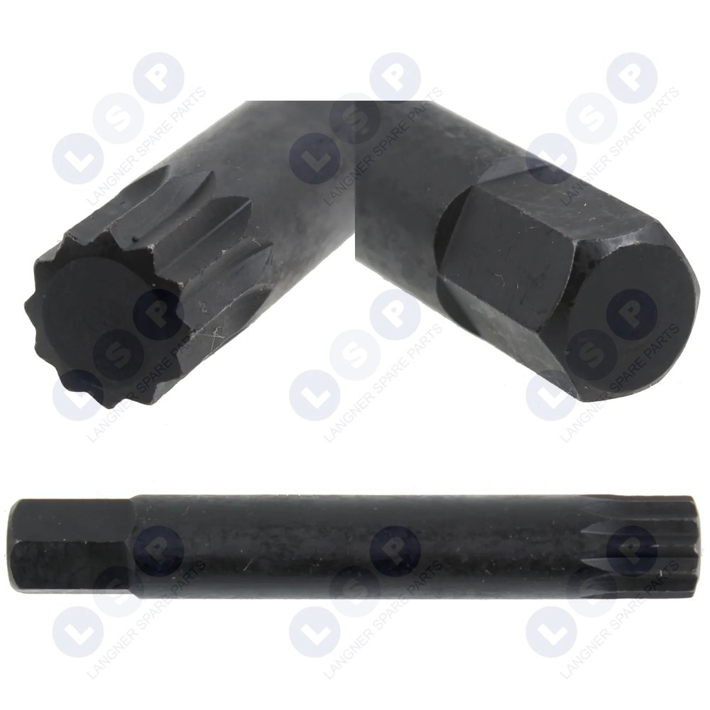 SPLINE bit M12 x 10mm dlhý 75MM HONITON